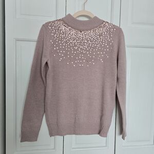 Juicy Couture Pink Sequin Sweater